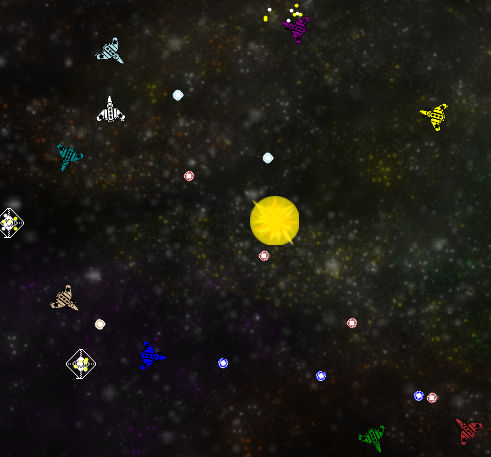 multiplayer space ship shooter game